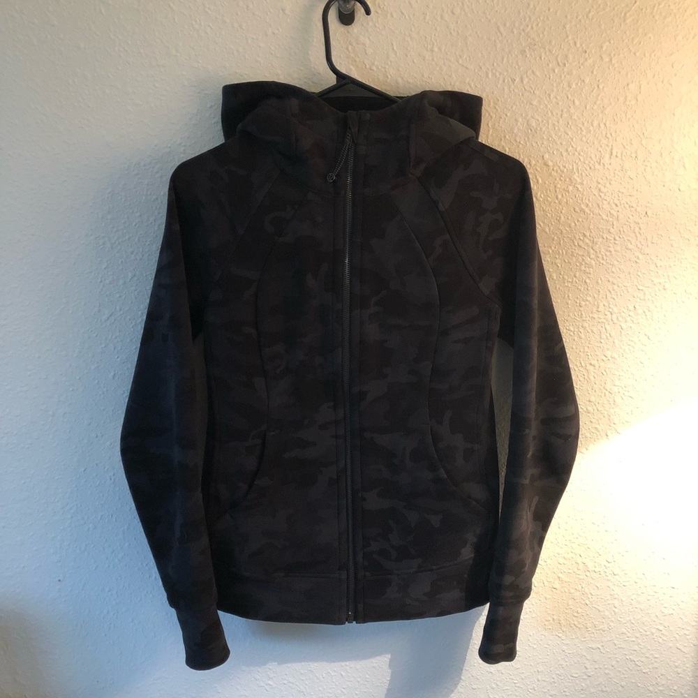 Camo scuba hoodie